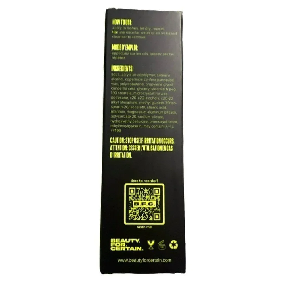 Beauty For Certain - Whole Lotta Mascara - Black